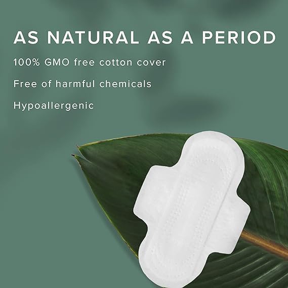 Veeda Ultra-Thin Absorbent Day Pads with 100% Natural Cotton Top Sheet are Always Chlorine and Fragrance Free - 图片 2