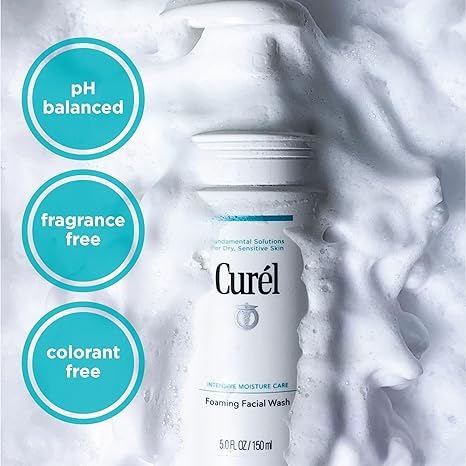 Curel Japanese Skin Care Foaming Daily Face Wash for Sensitive Skin - 图片 3